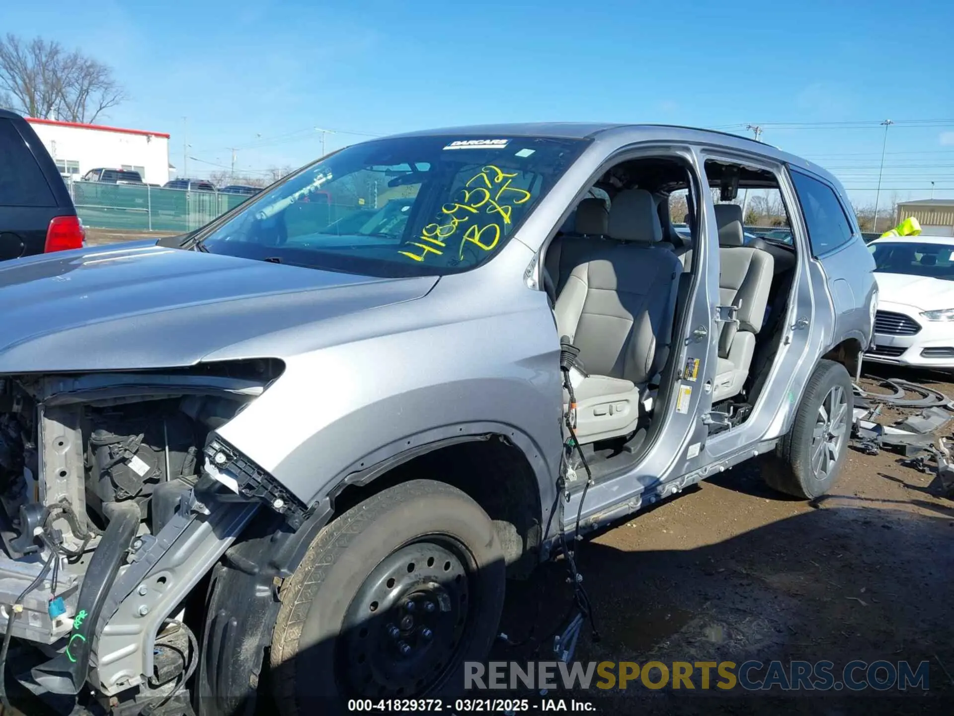 6 fotografías del automóvil dañado 5FNYF6H56KB091932 HONDA PILOT 2019