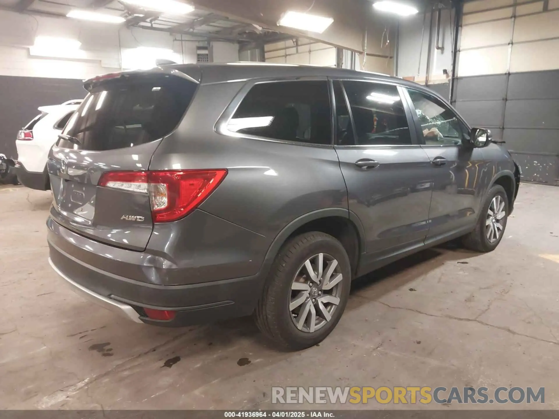 4 fotografías del automóvil dañado 5FNYF6H57KB062293 HONDA PILOT 2019