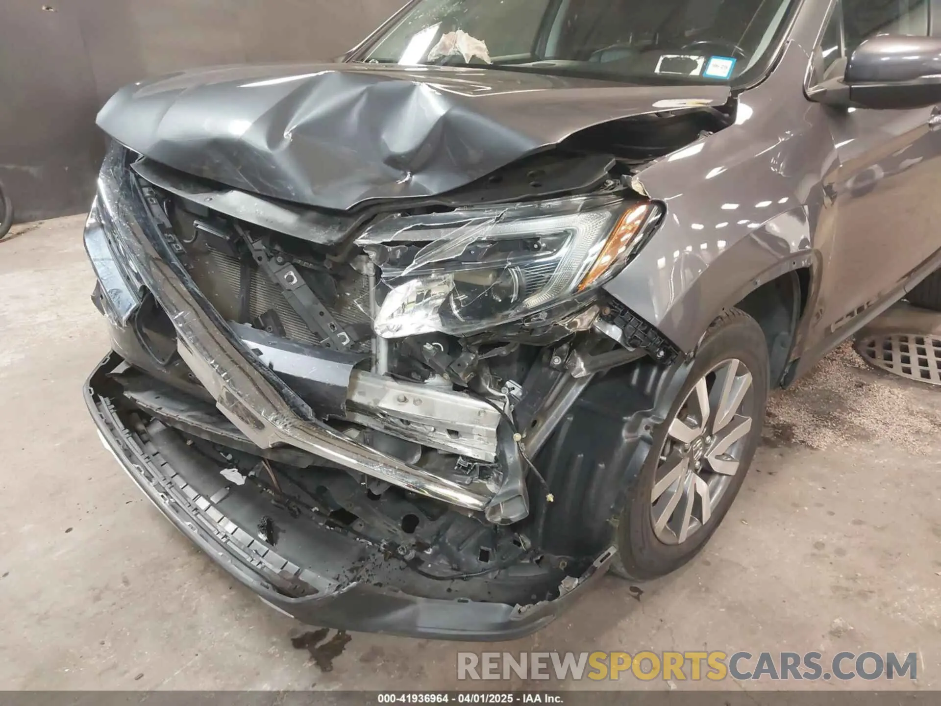 6 fotografías del automóvil dañado 5FNYF6H57KB062293 HONDA PILOT 2019