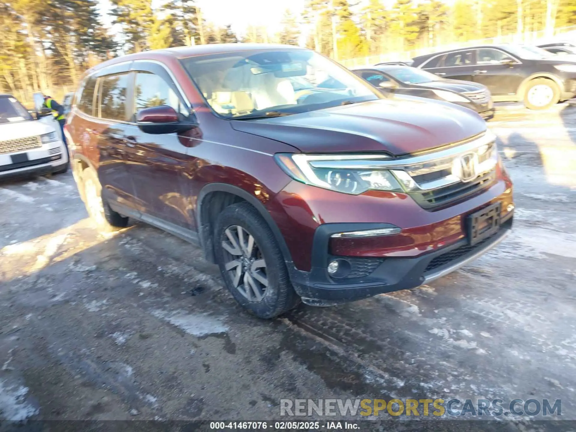 1 fotografías del automóvil dañado 5FNYF6H58KB051447 HONDA PILOT 2019