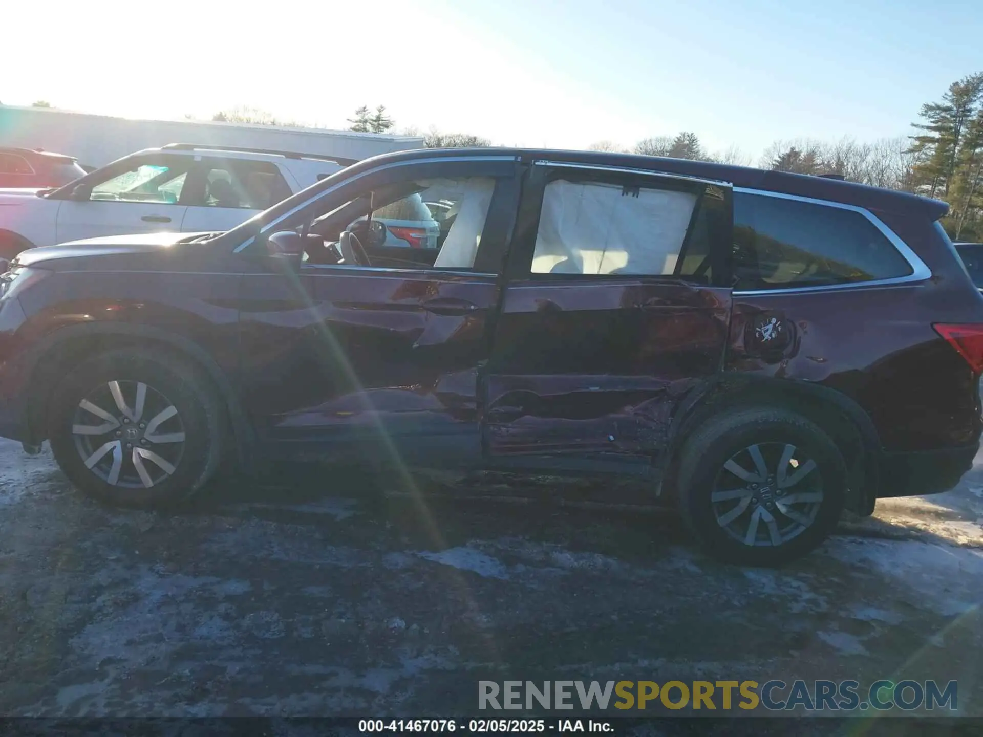 15 fotografías del automóvil dañado 5FNYF6H58KB051447 HONDA PILOT 2019