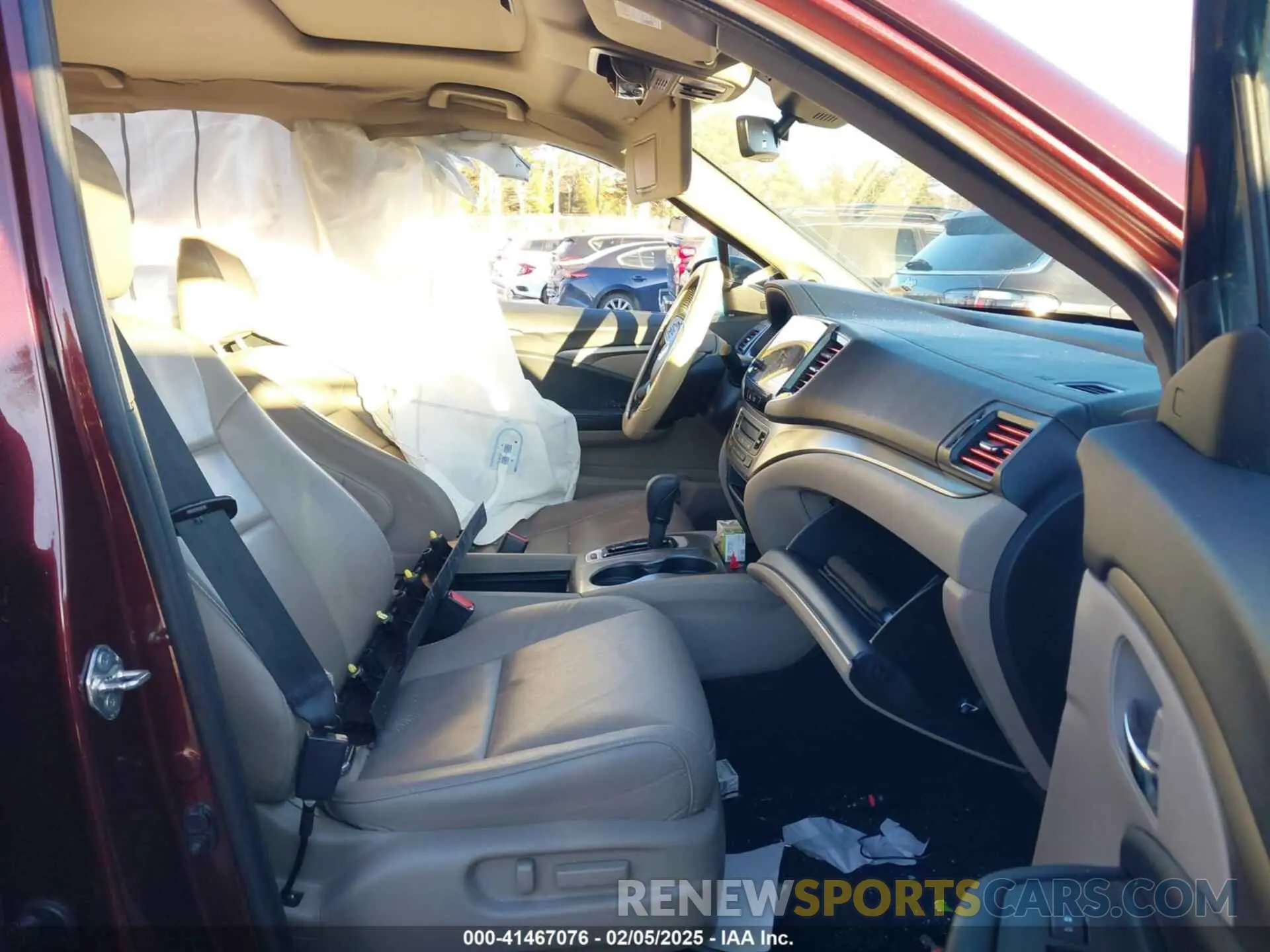 5 fotografías del automóvil dañado 5FNYF6H58KB051447 HONDA PILOT 2019