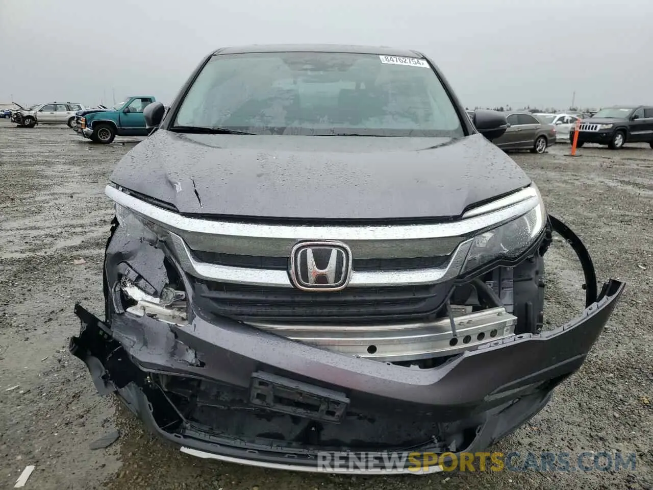 5 fotografías del automóvil dañado 5FNYF6H58KB053795 HONDA PILOT 2019