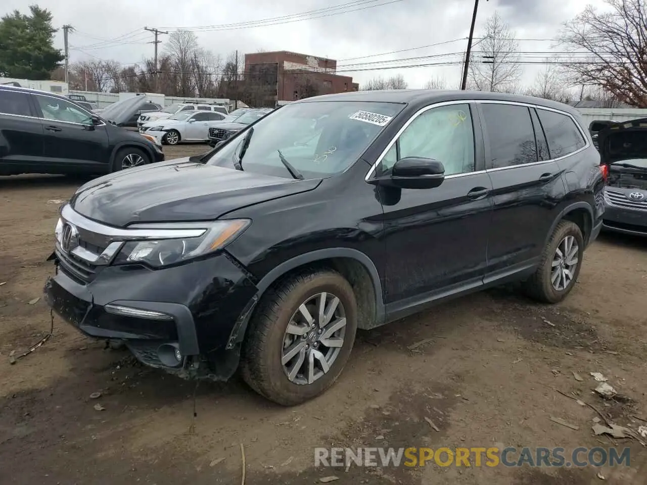 1 fotografías del automóvil dañado 5FNYF6H58KB057524 HONDA PILOT 2019