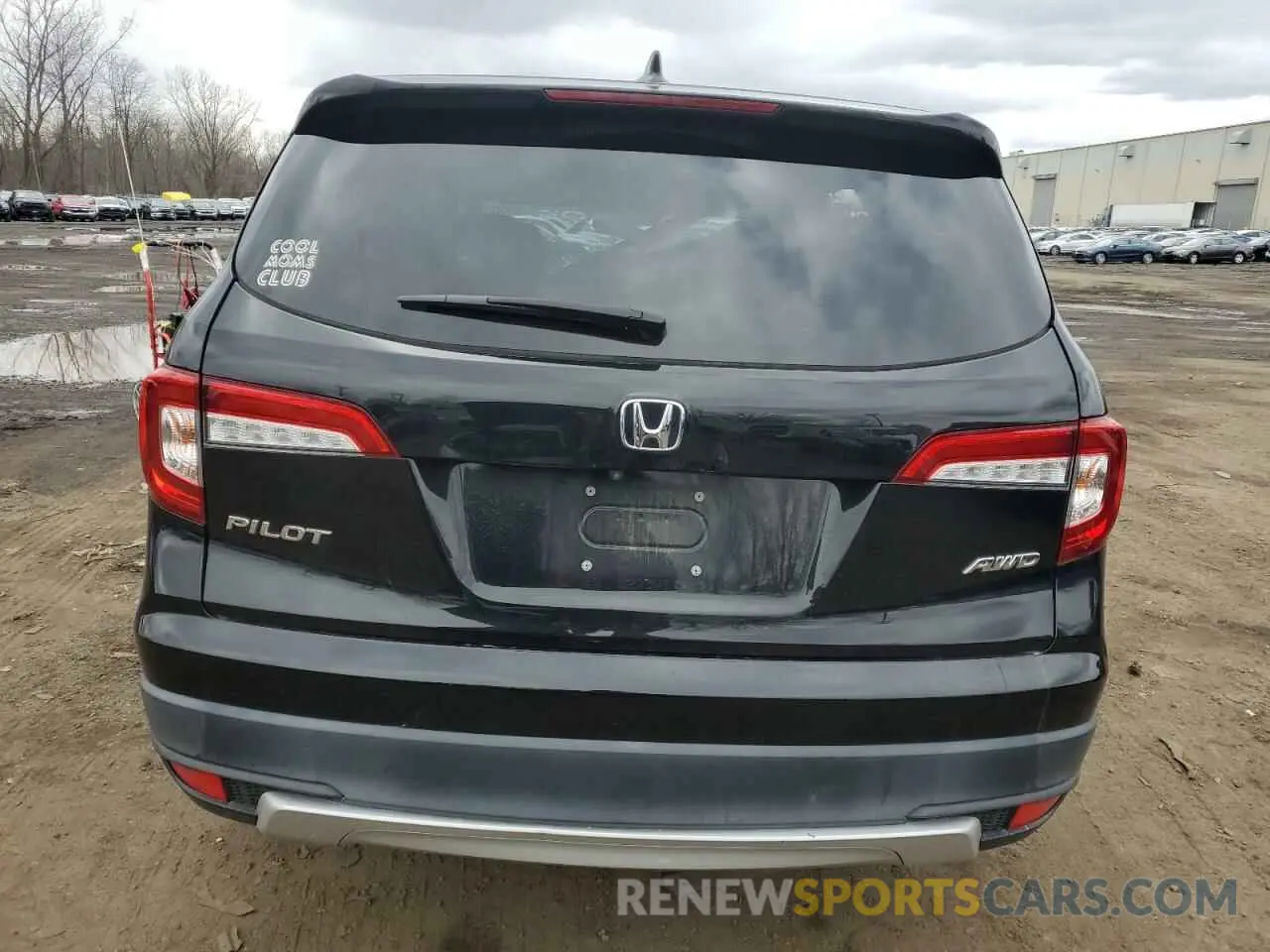6 fotografías del automóvil dañado 5FNYF6H58KB057524 HONDA PILOT 2019