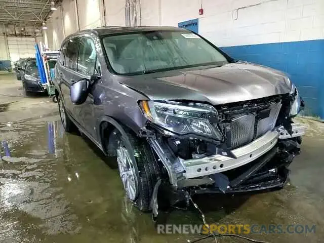 14 fotografías del automóvil dañado 5FNYF6H58KB079376 HONDA PILOT 2019