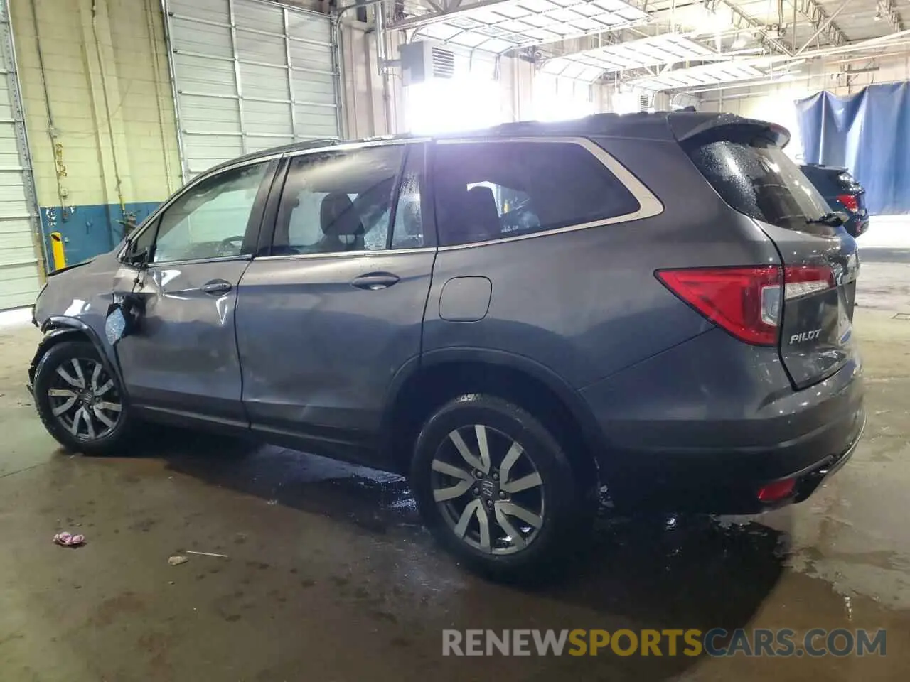 2 fotografías del automóvil dañado 5FNYF6H58KB079376 HONDA PILOT 2019