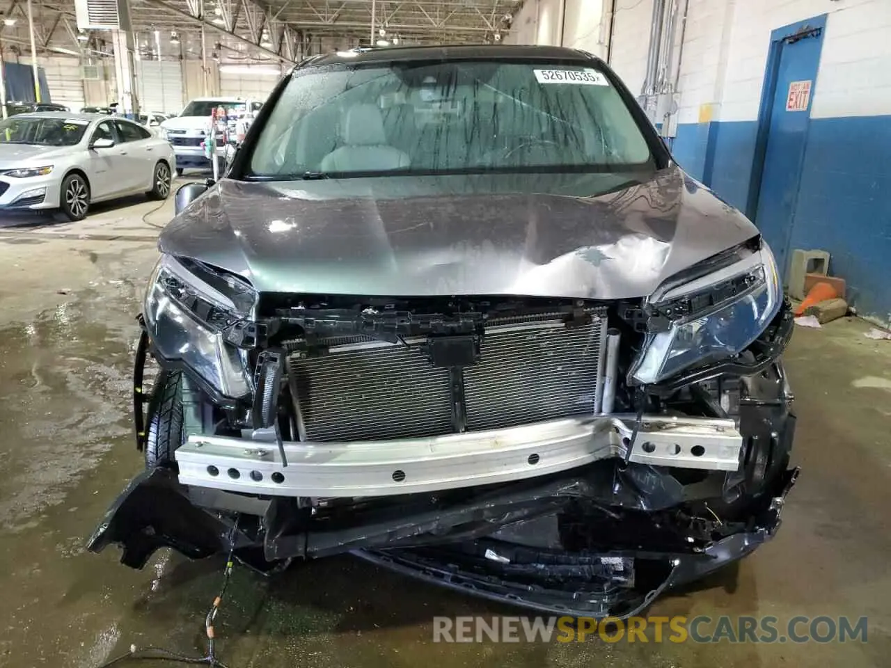 5 fotografías del automóvil dañado 5FNYF6H58KB079376 HONDA PILOT 2019