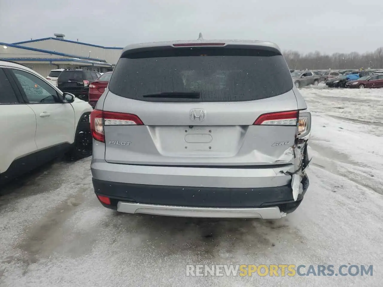 6 fotografías del automóvil dañado 5FNYF6H58KB099269 HONDA PILOT 2019