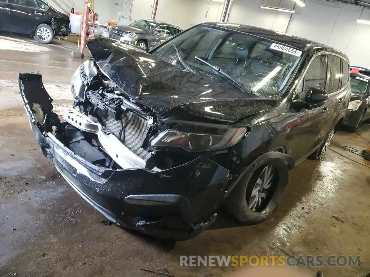 1 fotografías del automóvil dañado 5FNYF6H59KB042658 HONDA PILOT 2019