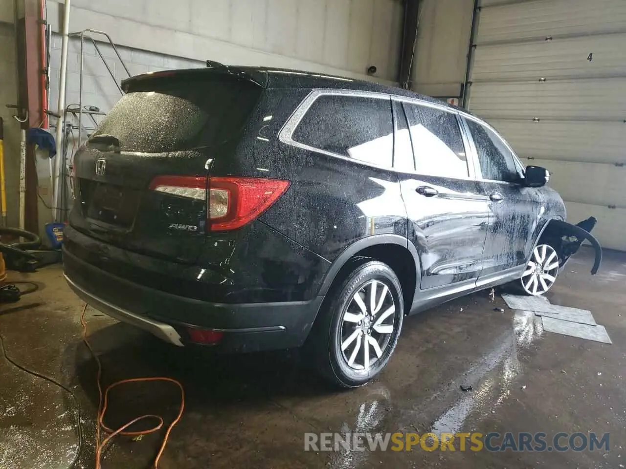 3 fotografías del automóvil dañado 5FNYF6H59KB042658 HONDA PILOT 2019