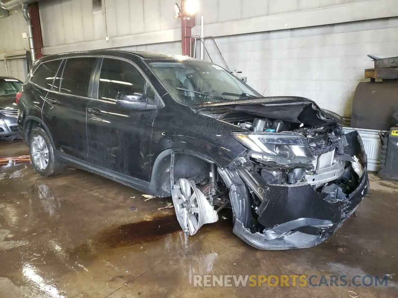 4 fotografías del automóvil dañado 5FNYF6H59KB042658 HONDA PILOT 2019