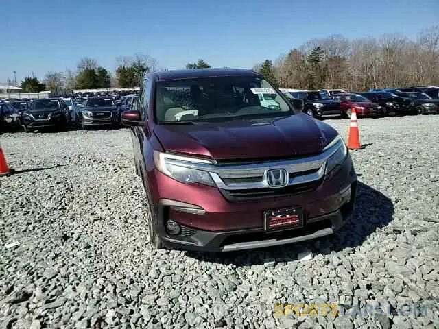11 fotografías del automóvil dañado 5FNYF6H5XKB022368 HONDA PILOT 2019