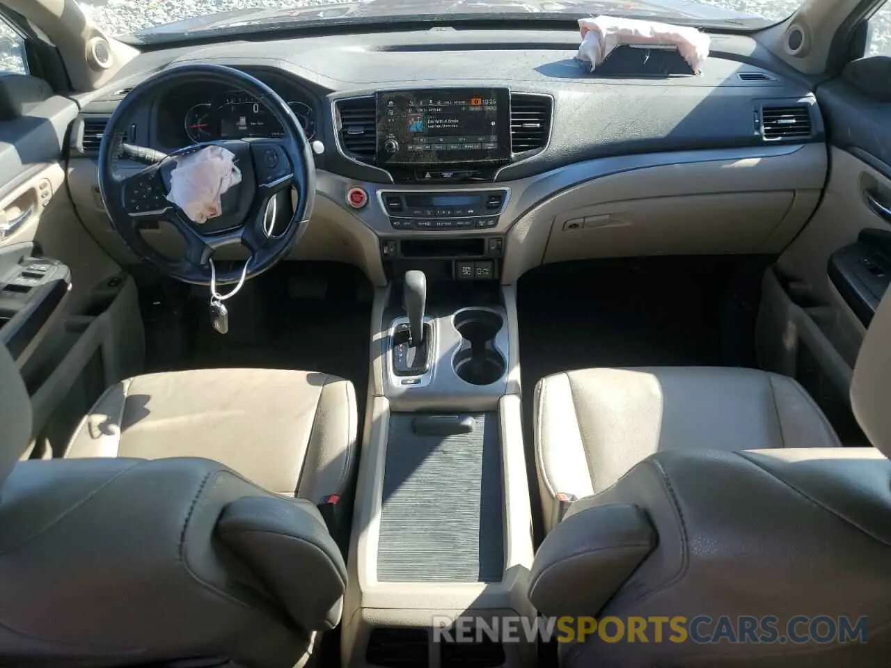 8 fotografías del automóvil dañado 5FNYF6H5XKB022368 HONDA PILOT 2019