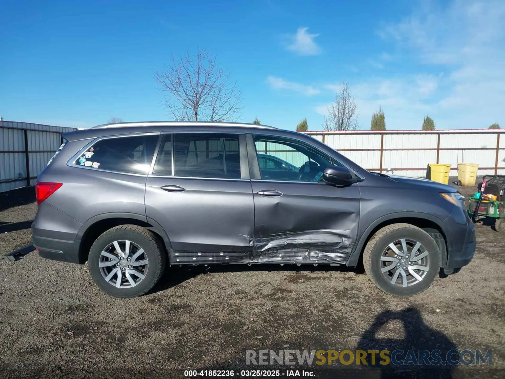 14 fotografías del automóvil dañado 5FNYF6H5XKB038196 HONDA PILOT 2019