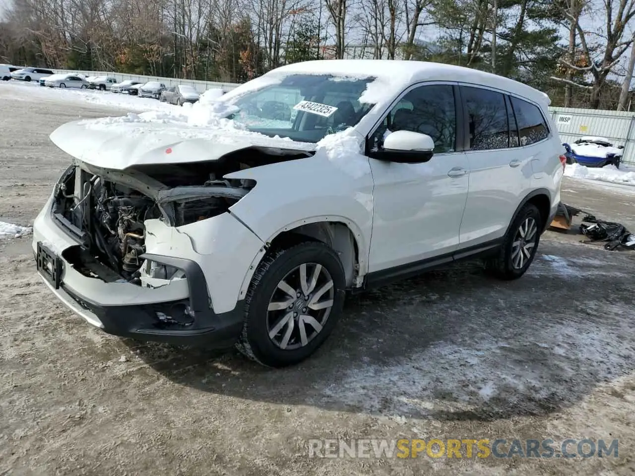 1 fotografías del automóvil dañado 5FNYF6H5XKB084238 HONDA PILOT 2019