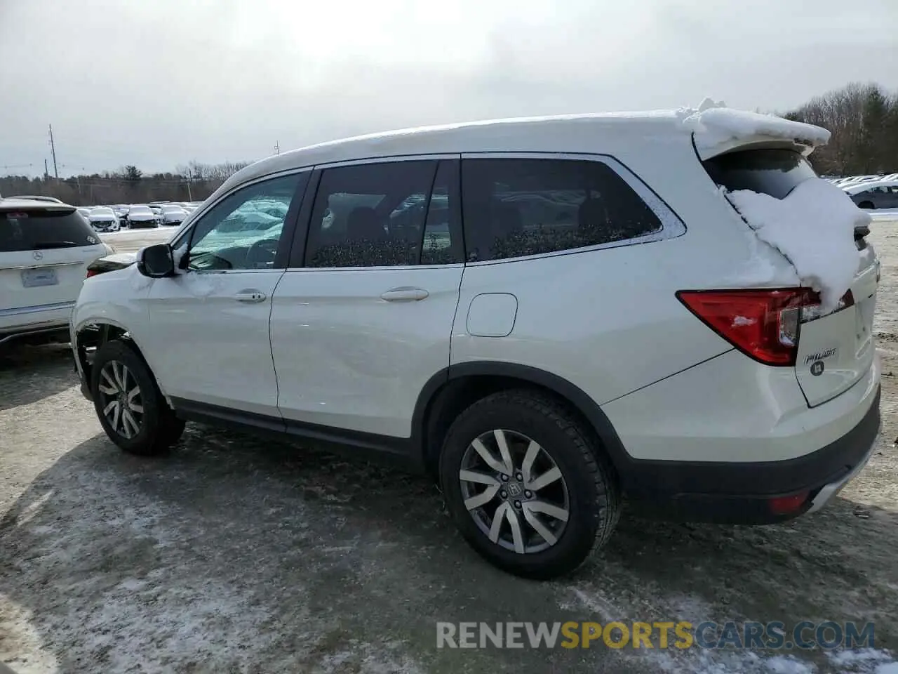2 fotografías del automóvil dañado 5FNYF6H5XKB084238 HONDA PILOT 2019