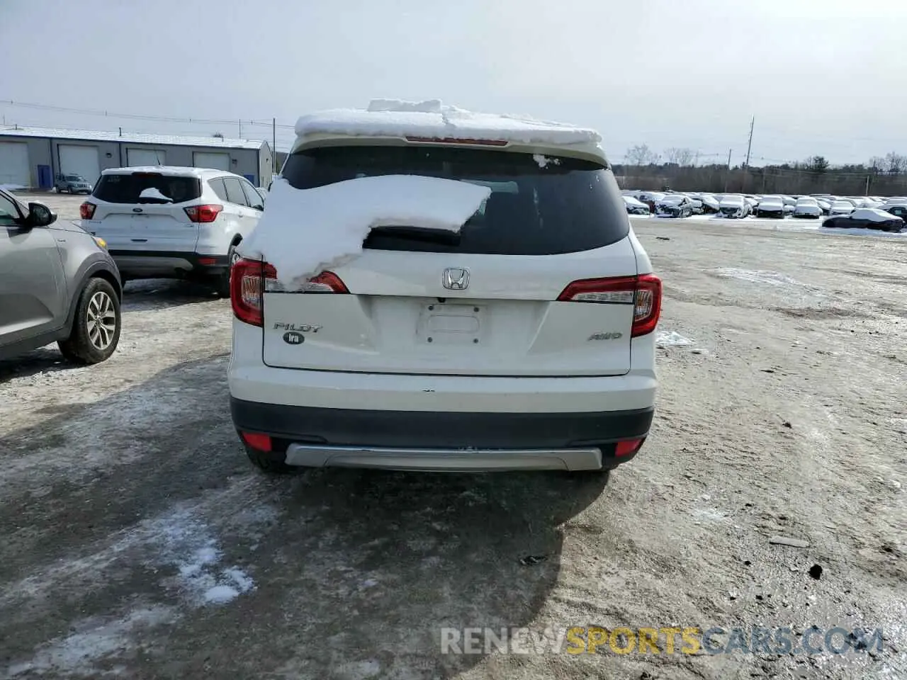 6 fotografías del automóvil dañado 5FNYF6H5XKB084238 HONDA PILOT 2019