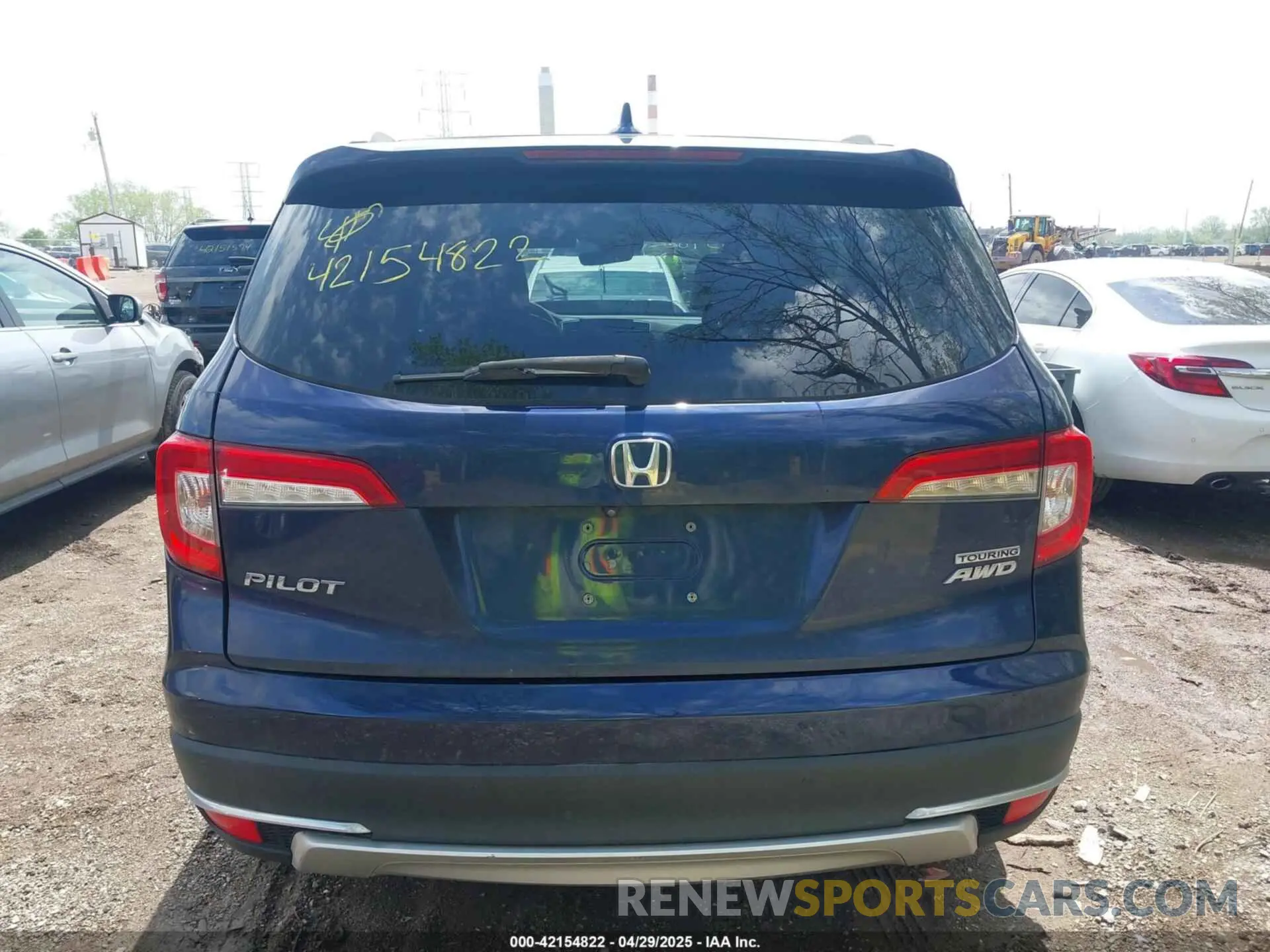 17 fotografías del automóvil dañado 5FNYF6H63KB000365 HONDA PILOT 2019