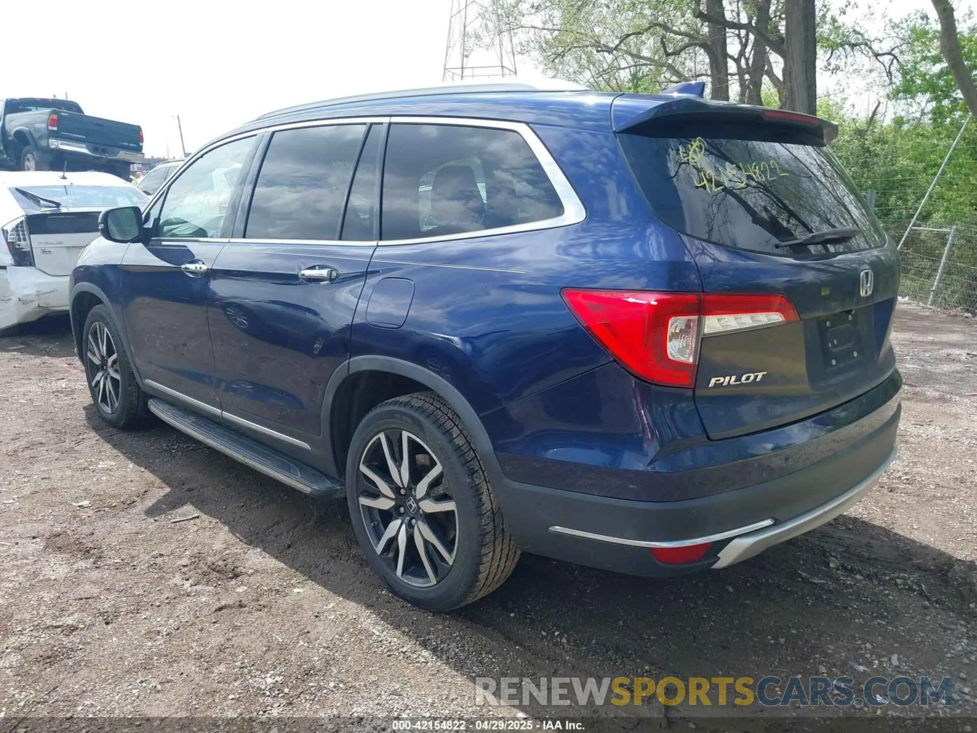 3 fotografías del automóvil dañado 5FNYF6H63KB000365 HONDA PILOT 2019
