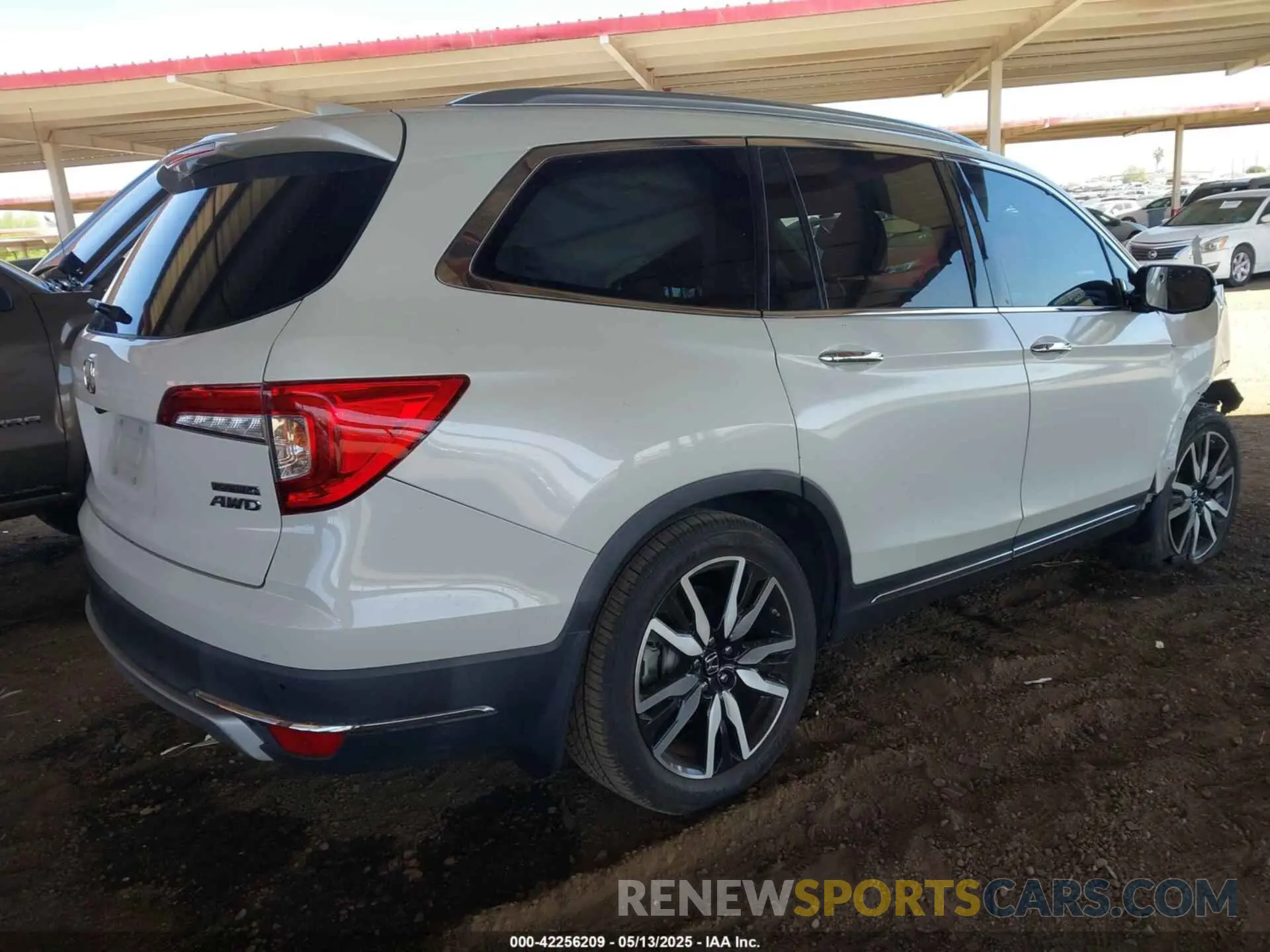 4 fotografías del automóvil dañado 5FNYF6H63KB074028 HONDA PILOT 2019