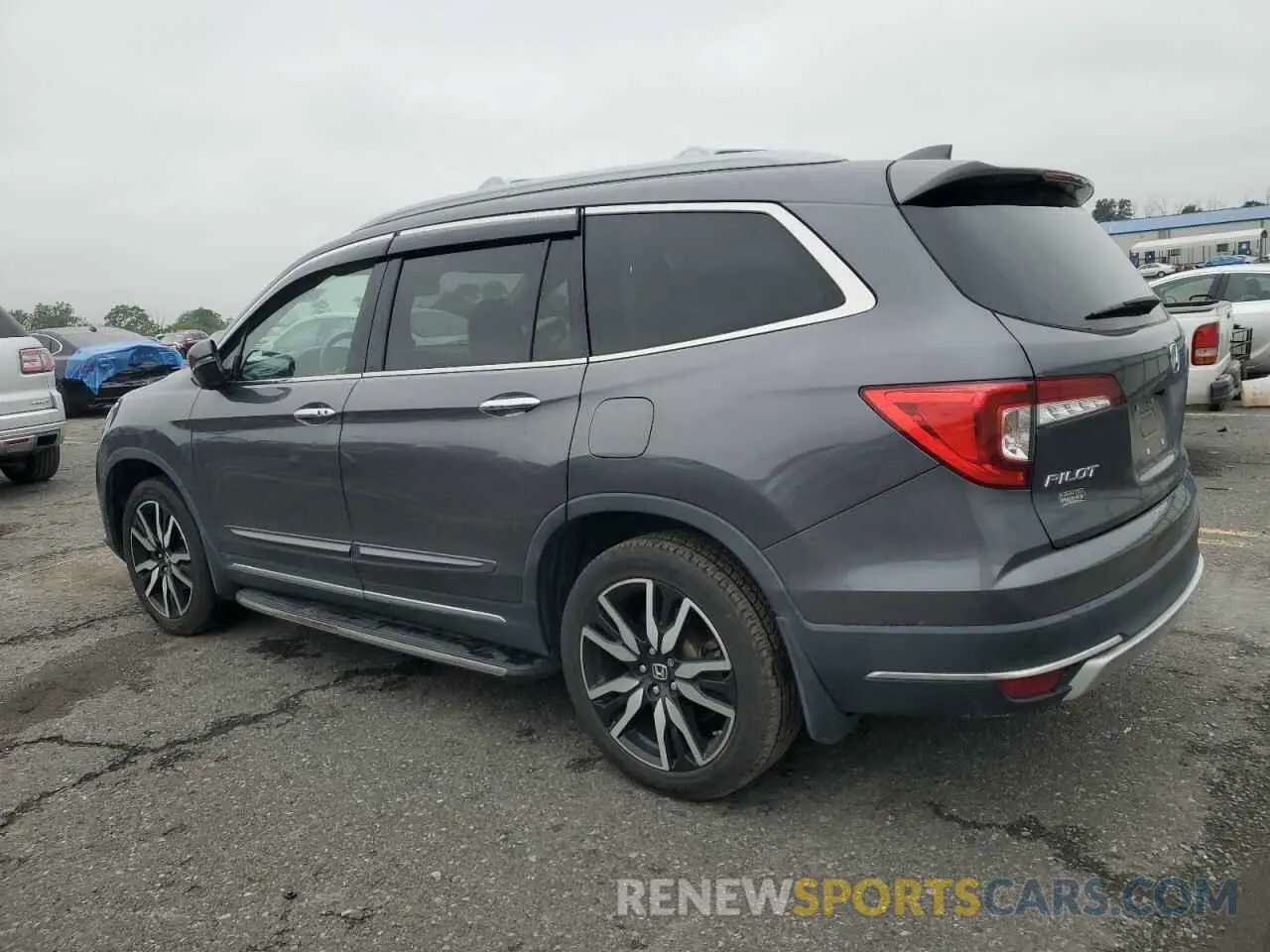 2 fotografías del automóvil dañado 5FNYF6H64KB033424 HONDA PILOT 2019