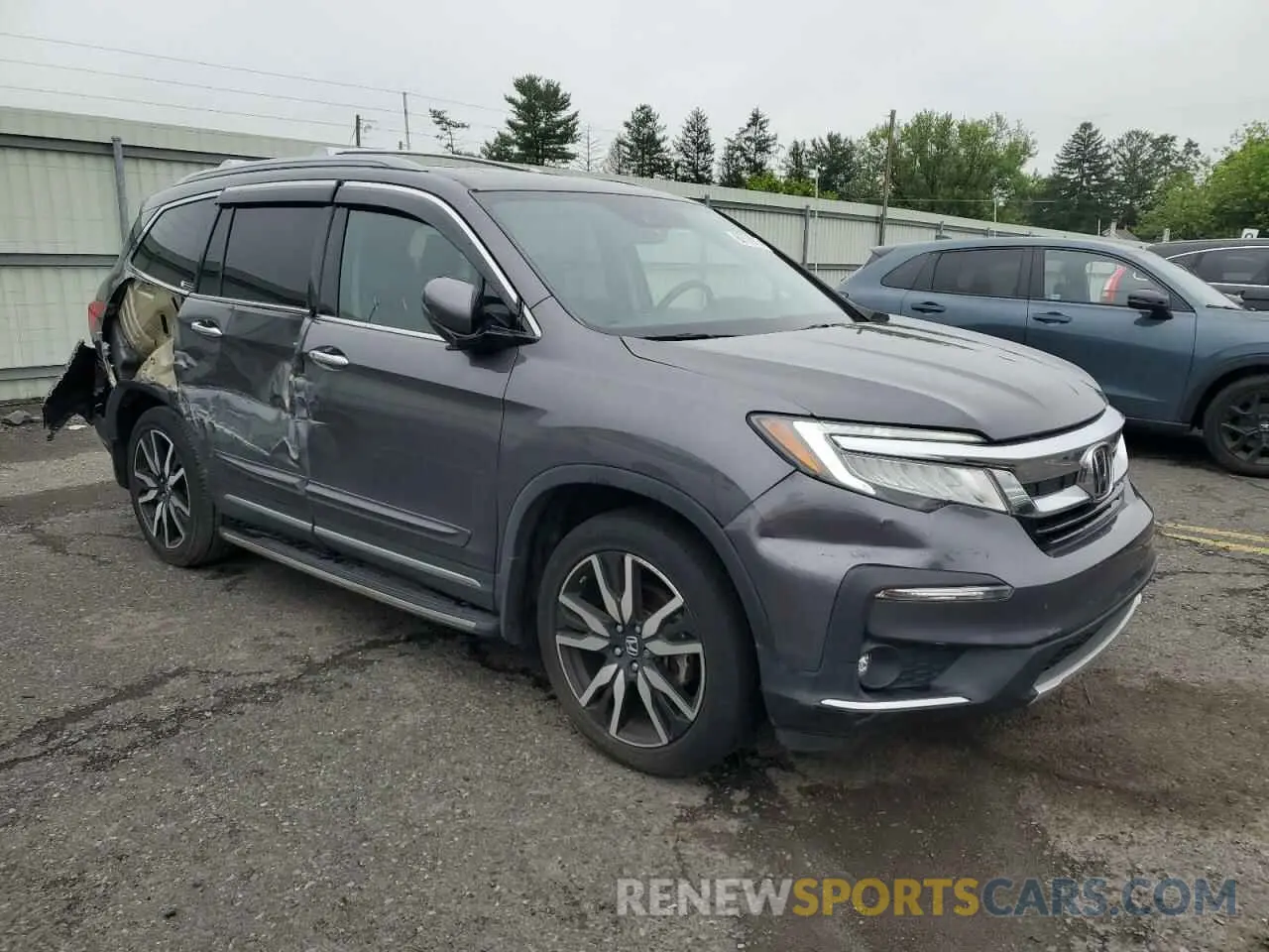 4 fotografías del automóvil dañado 5FNYF6H64KB033424 HONDA PILOT 2019