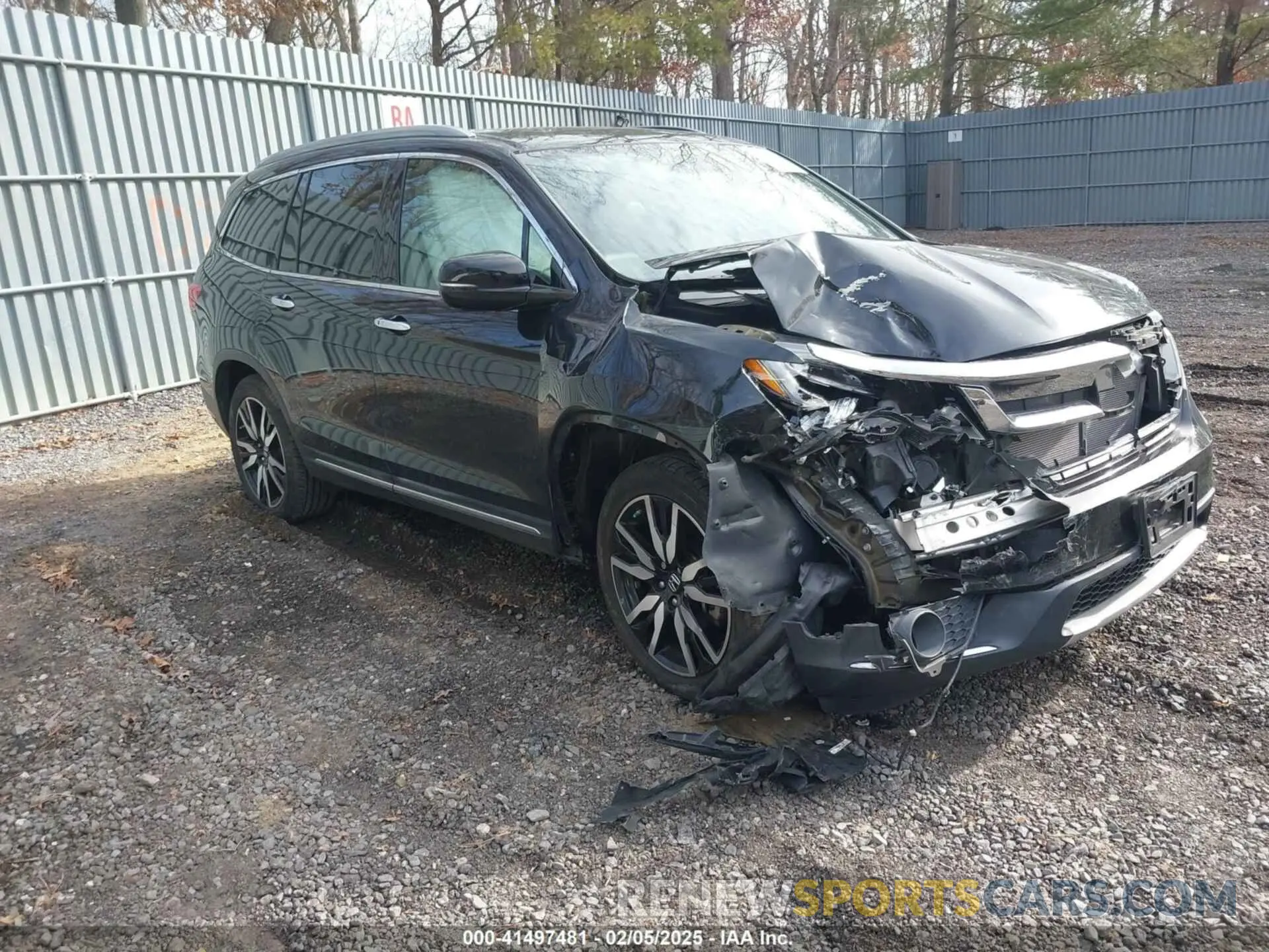1 fotografías del automóvil dañado 5FNYF6H92KB040673 HONDA PILOT 2019