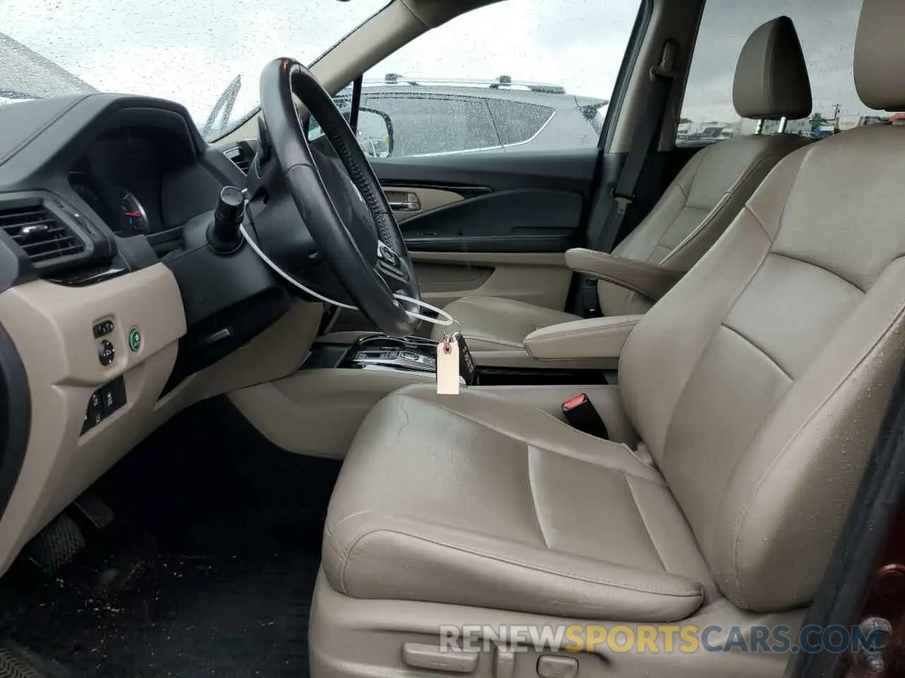 7 fotografías del automóvil dañado 5FNYF6H94KB056213 HONDA PILOT 2019
