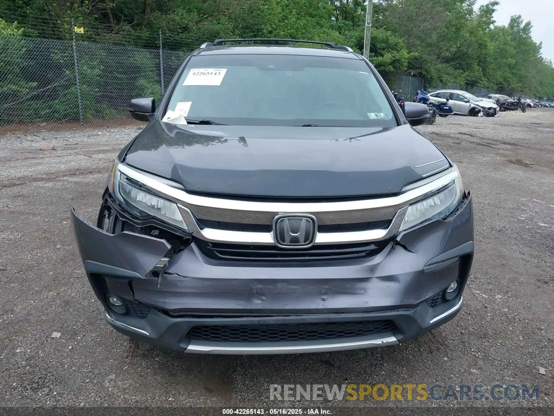 13 fotografías del automóvil dañado 5FNYF6H97KB013002 HONDA PILOT 2019
