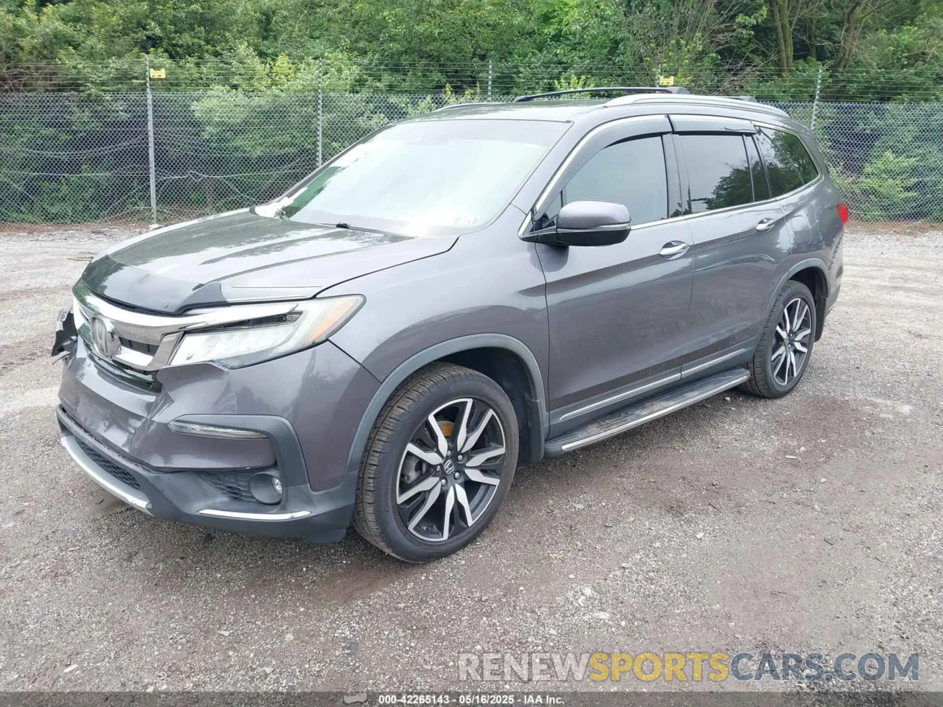 2 fotografías del automóvil dañado 5FNYF6H97KB013002 HONDA PILOT 2019