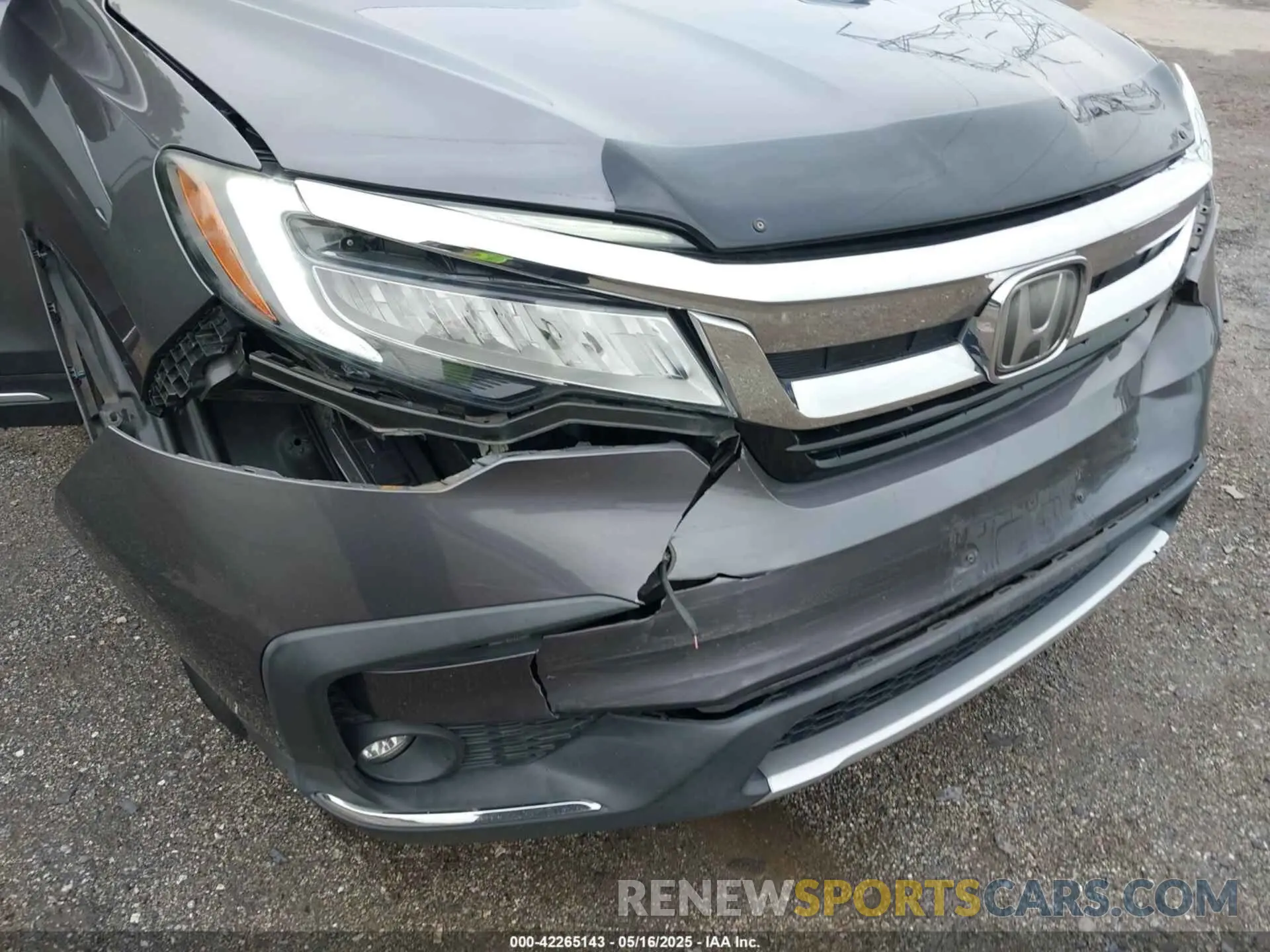 6 fotografías del automóvil dañado 5FNYF6H97KB013002 HONDA PILOT 2019