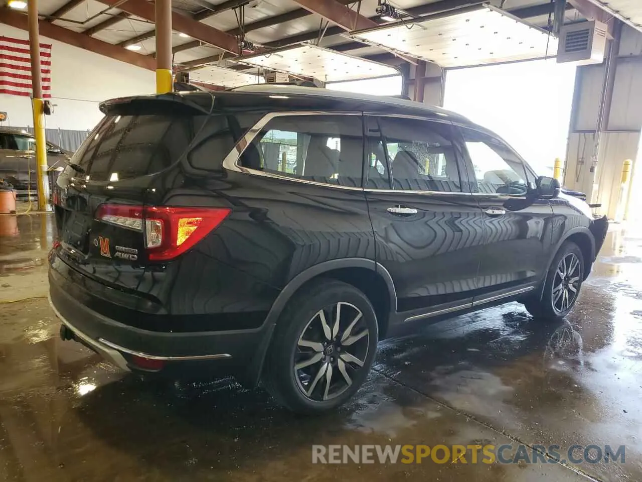 3 fotografías del automóvil dañado 5FNYF6H98KB033033 HONDA PILOT 2019