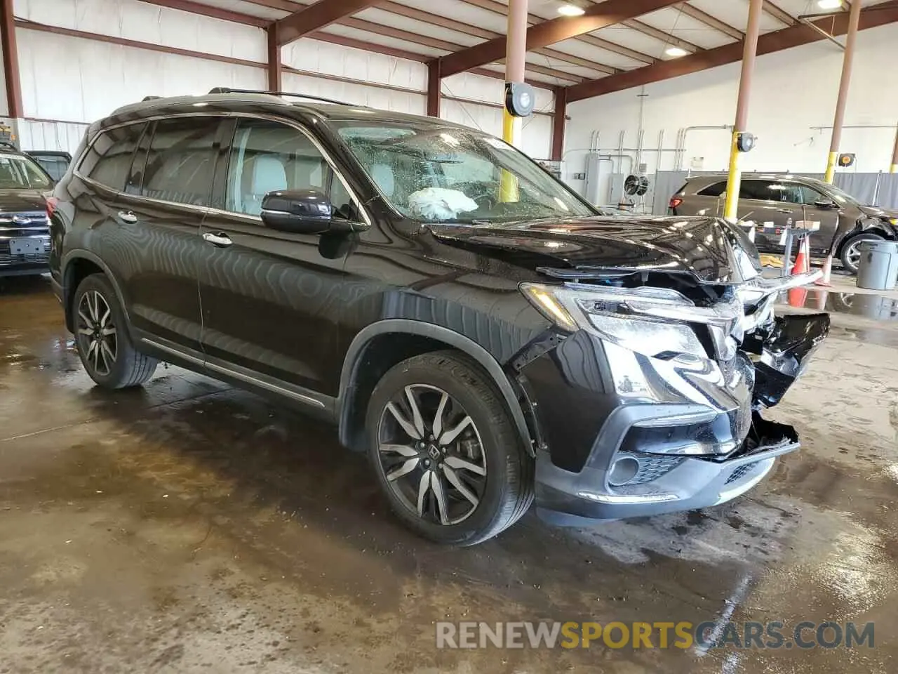 4 fotografías del automóvil dañado 5FNYF6H98KB033033 HONDA PILOT 2019