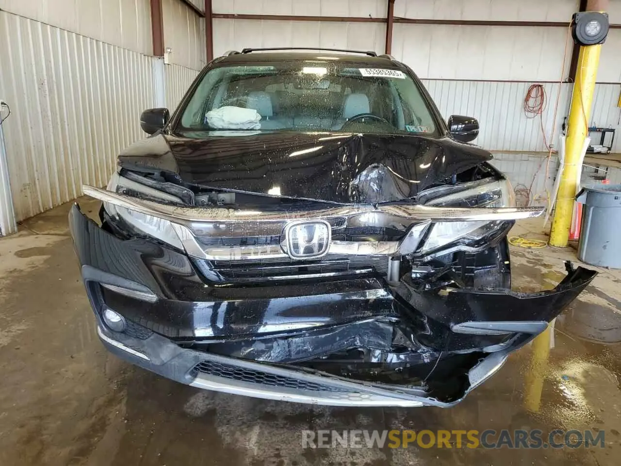 5 fotografías del automóvil dañado 5FNYF6H98KB033033 HONDA PILOT 2019