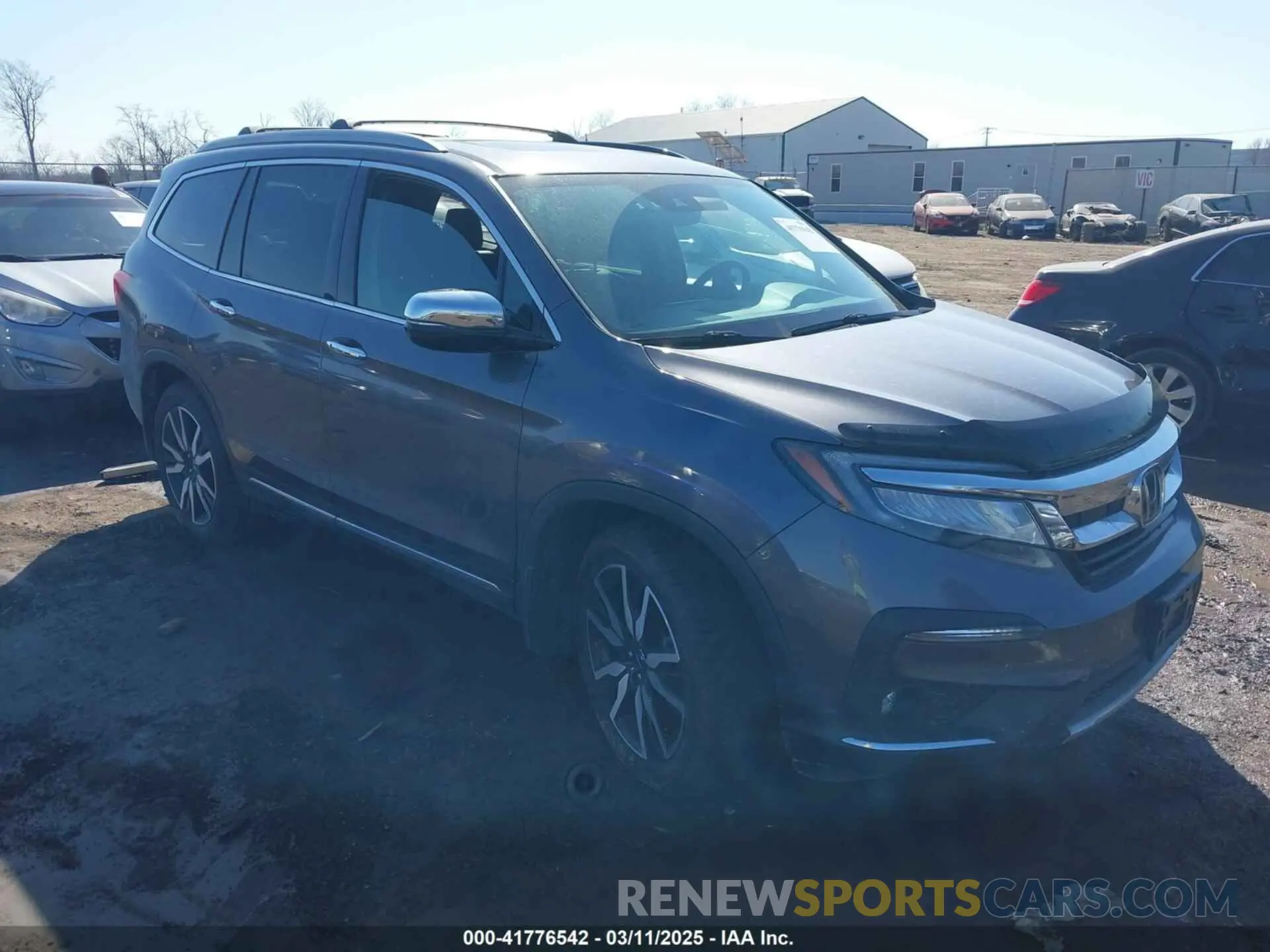 1 fotografías del automóvil dañado 5FNYF6H99KB016869 HONDA PILOT 2019