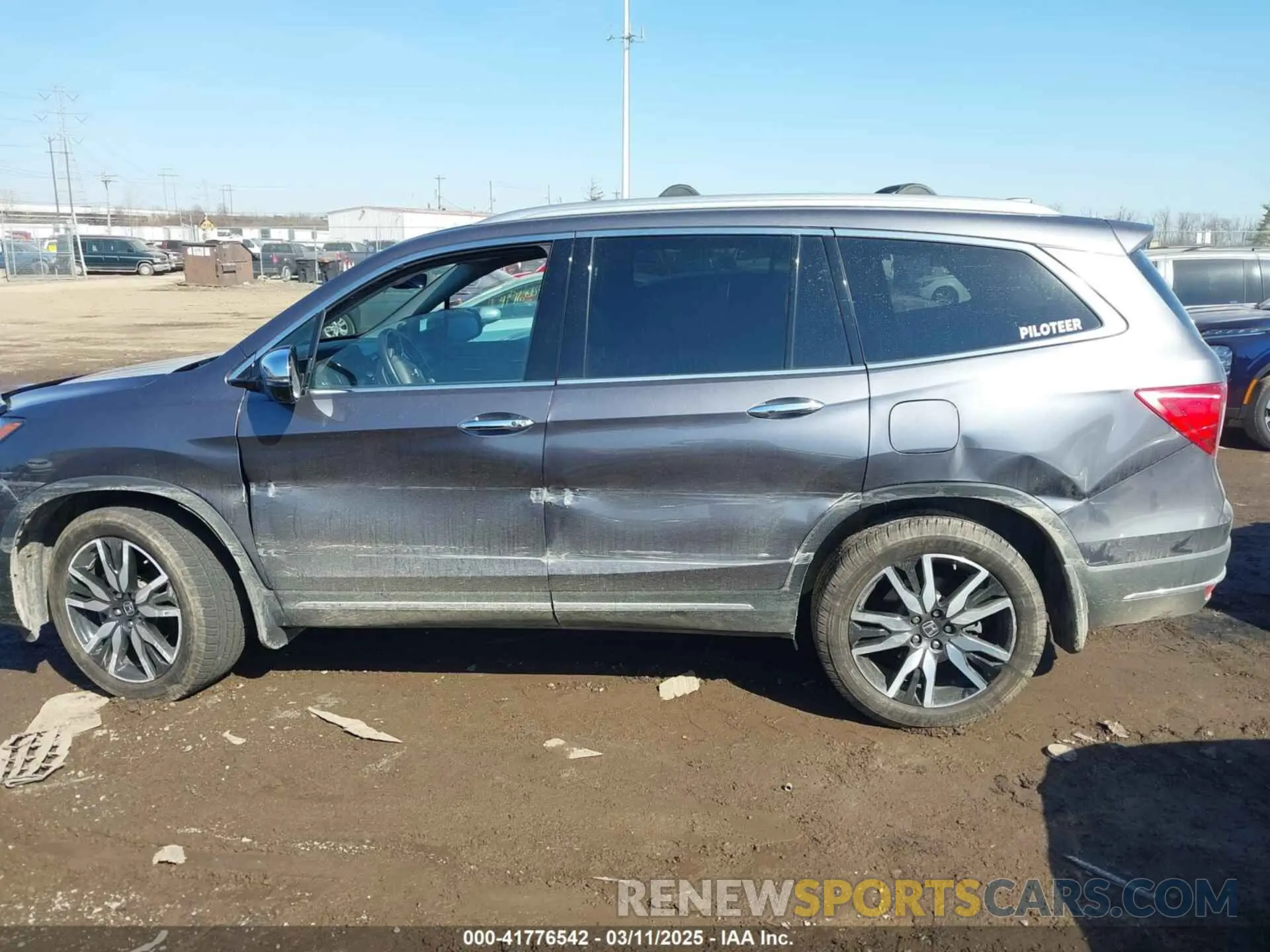 15 fotografías del automóvil dañado 5FNYF6H99KB016869 HONDA PILOT 2019