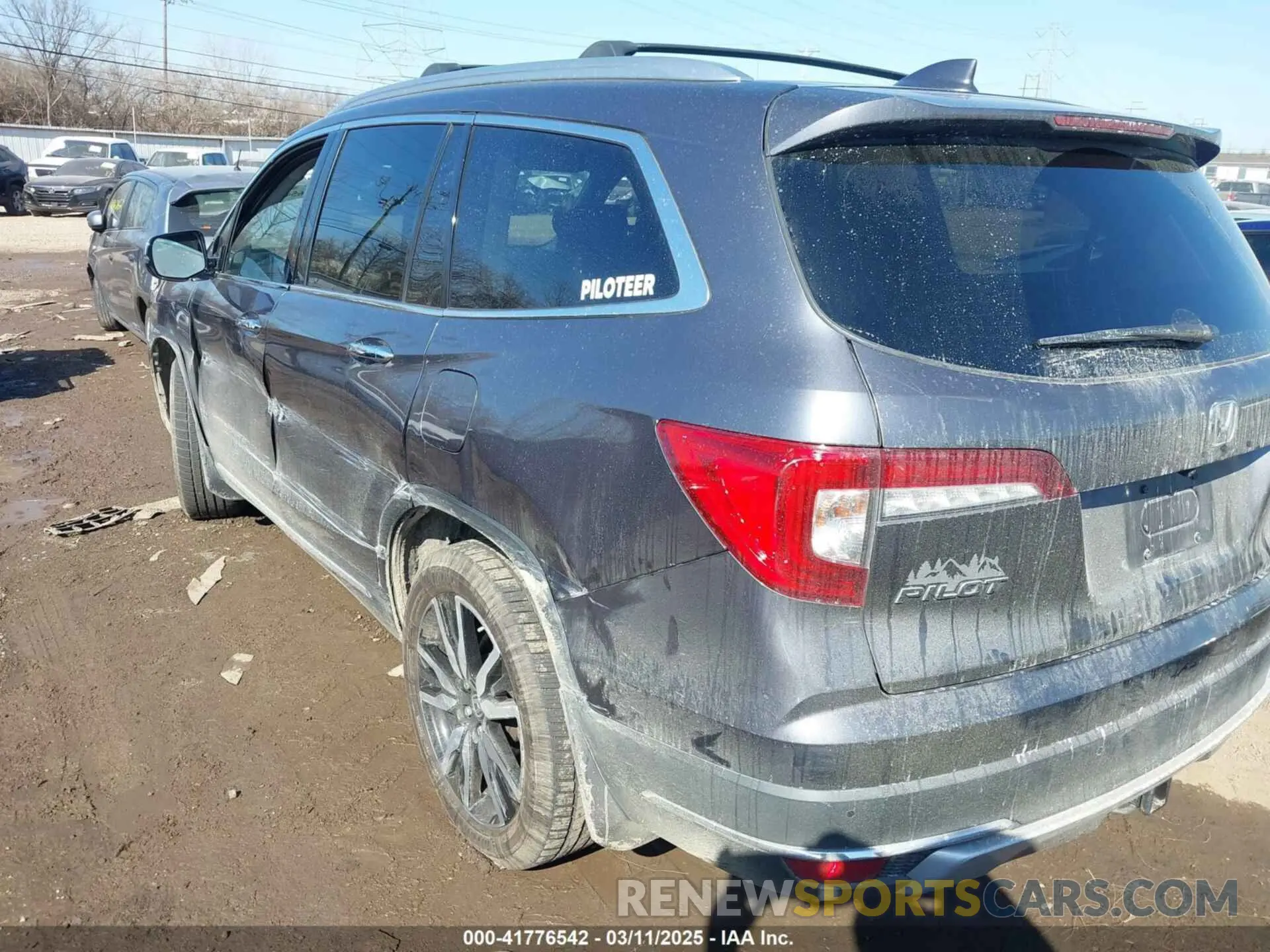 3 fotografías del automóvil dañado 5FNYF6H99KB016869 HONDA PILOT 2019