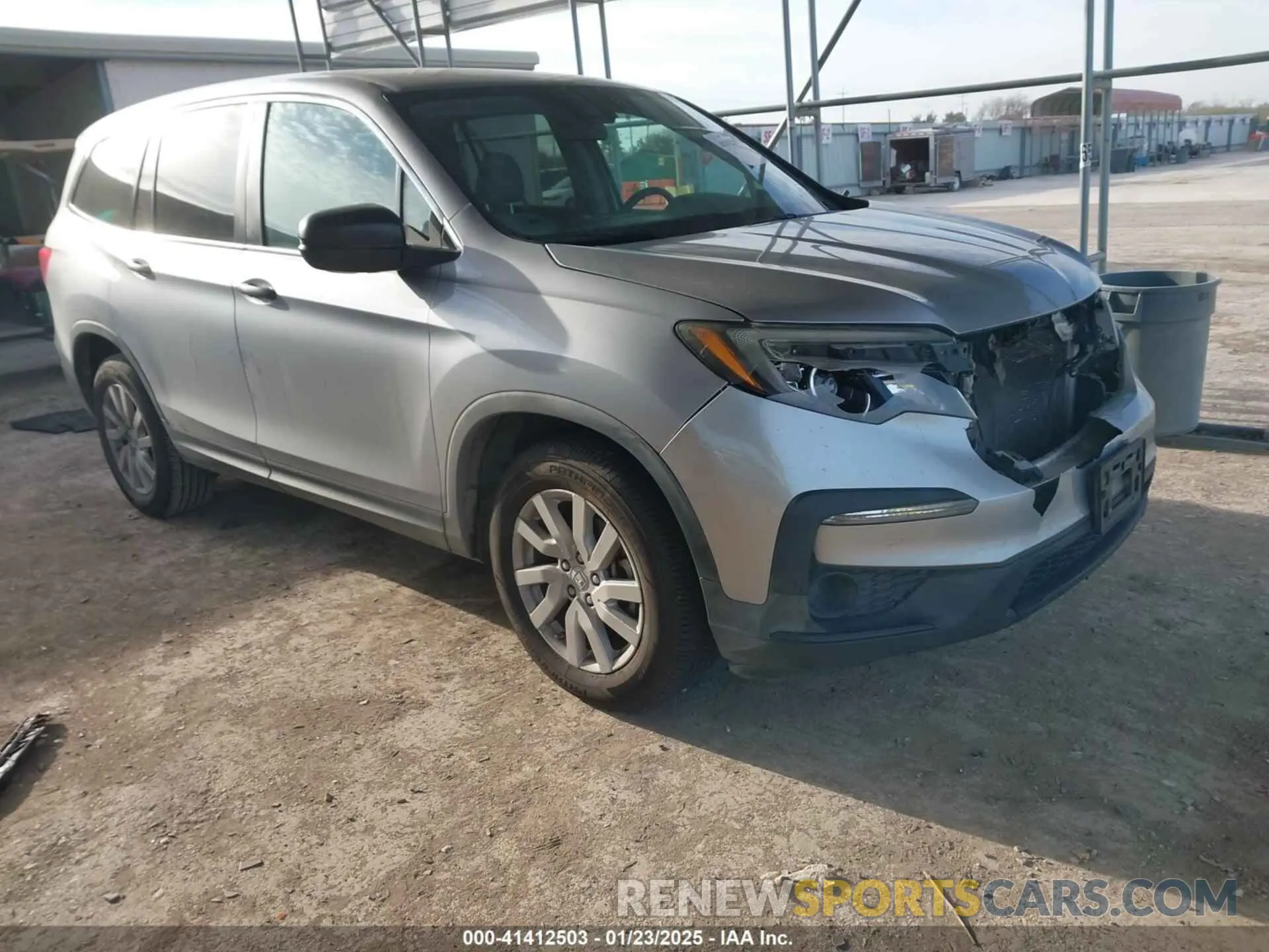 1 fotografías del automóvil dañado 5FNYF5H14LB007874 HONDA PILOT 2020