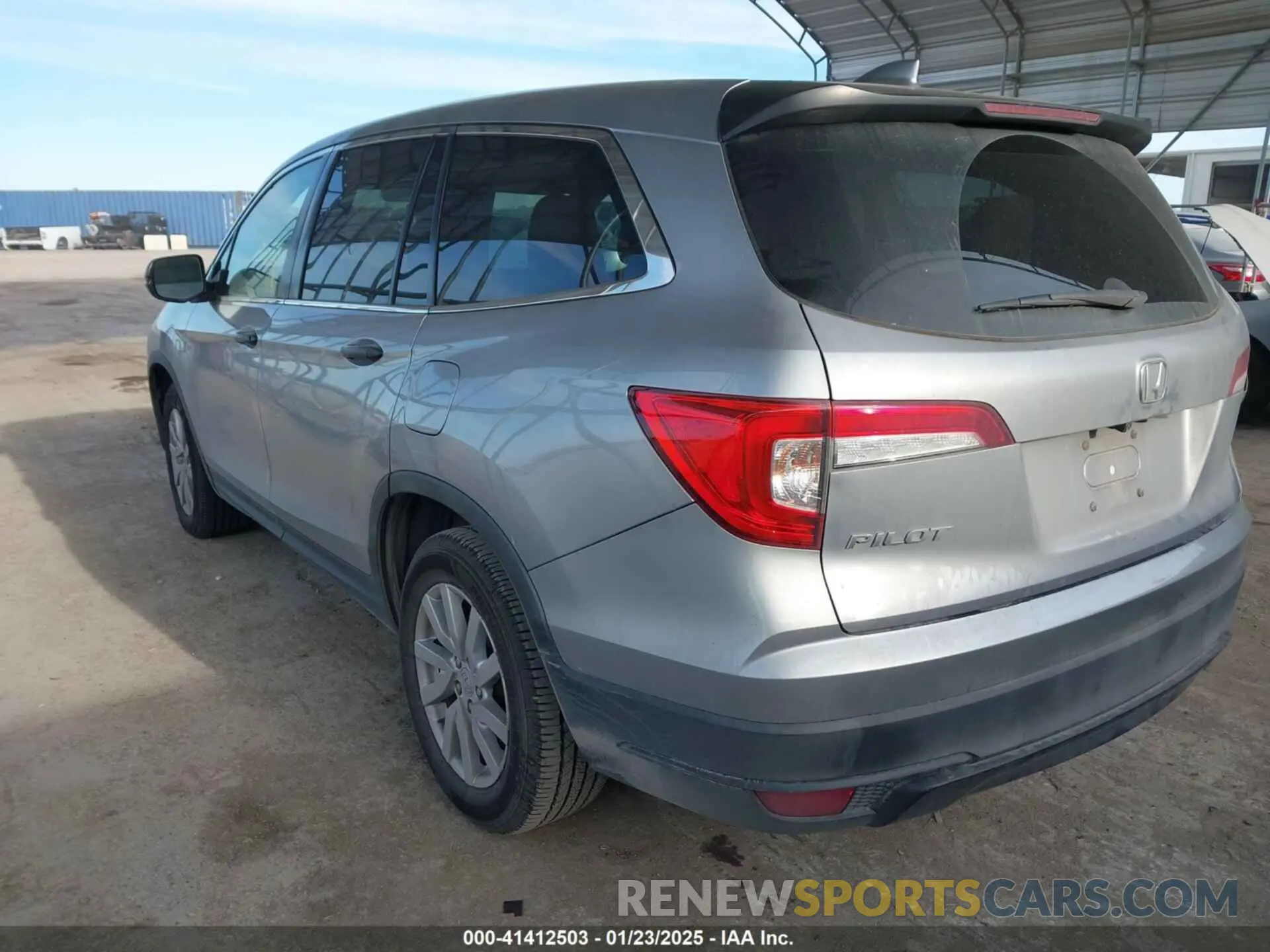3 fotografías del automóvil dañado 5FNYF5H14LB007874 HONDA PILOT 2020