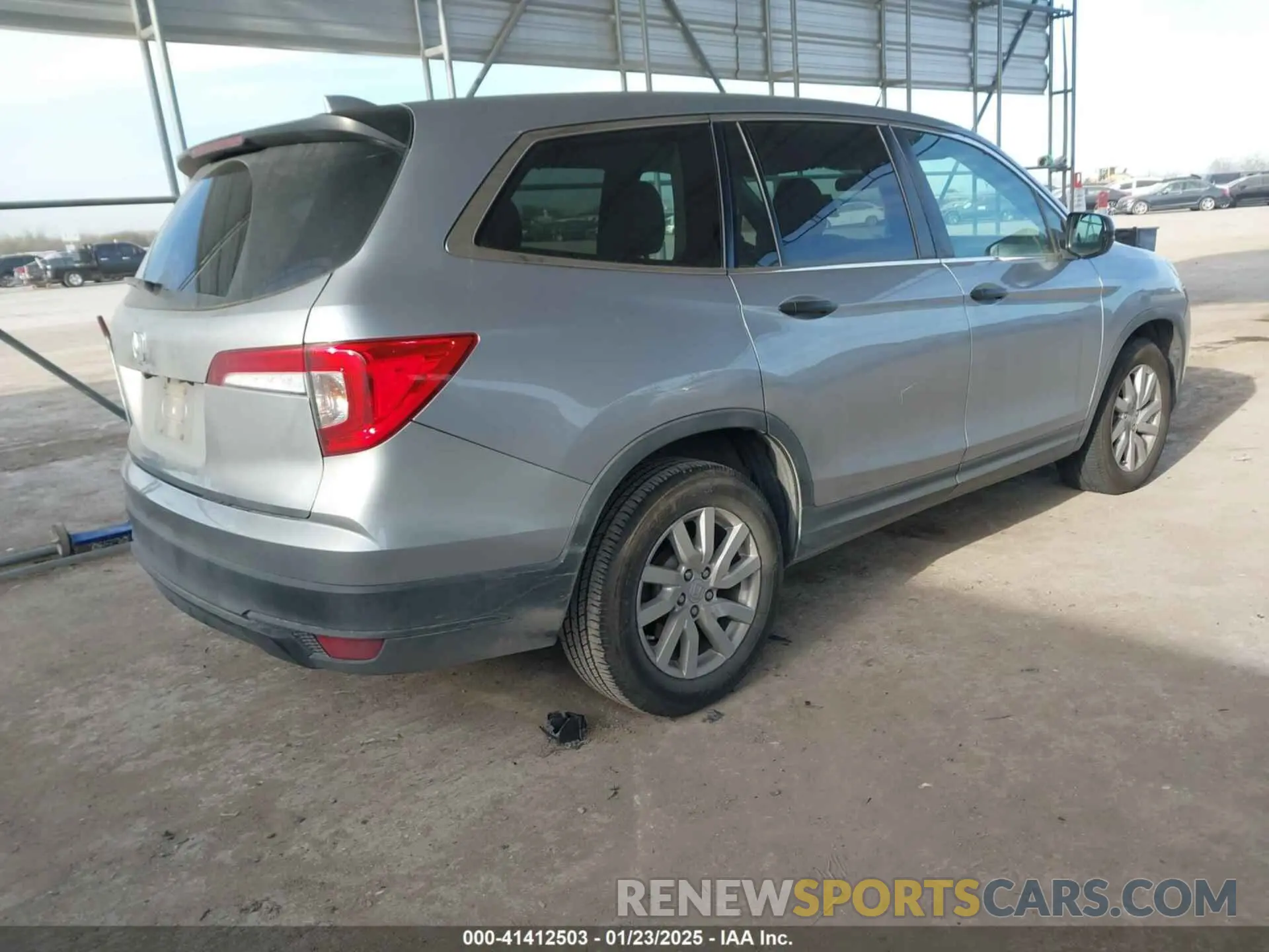 4 fotografías del automóvil dañado 5FNYF5H14LB007874 HONDA PILOT 2020