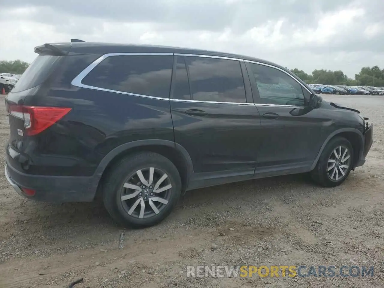 3 fotografías del automóvil dañado 5FNYF5H32LB010709 HONDA PILOT 2020