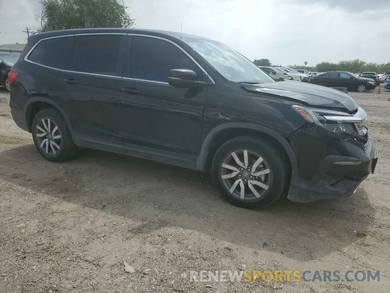 4 fotografías del automóvil dañado 5FNYF5H32LB010709 HONDA PILOT 2020