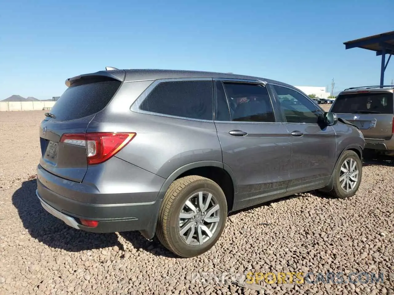3 fotografías del automóvil dañado 5FNYF5H33LB021119 HONDA PILOT 2020