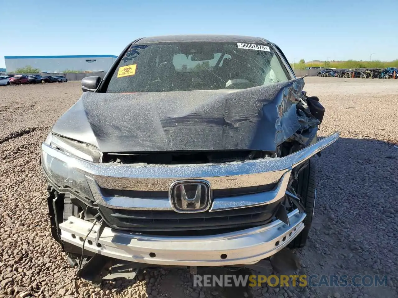 5 fotografías del automóvil dañado 5FNYF5H33LB021119 HONDA PILOT 2020