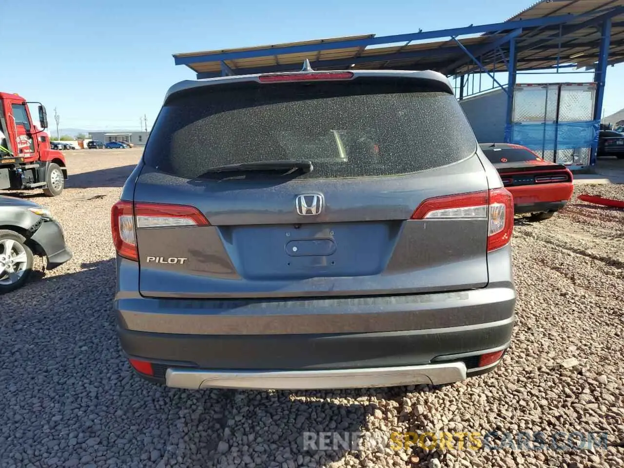 6 fotografías del automóvil dañado 5FNYF5H33LB021119 HONDA PILOT 2020