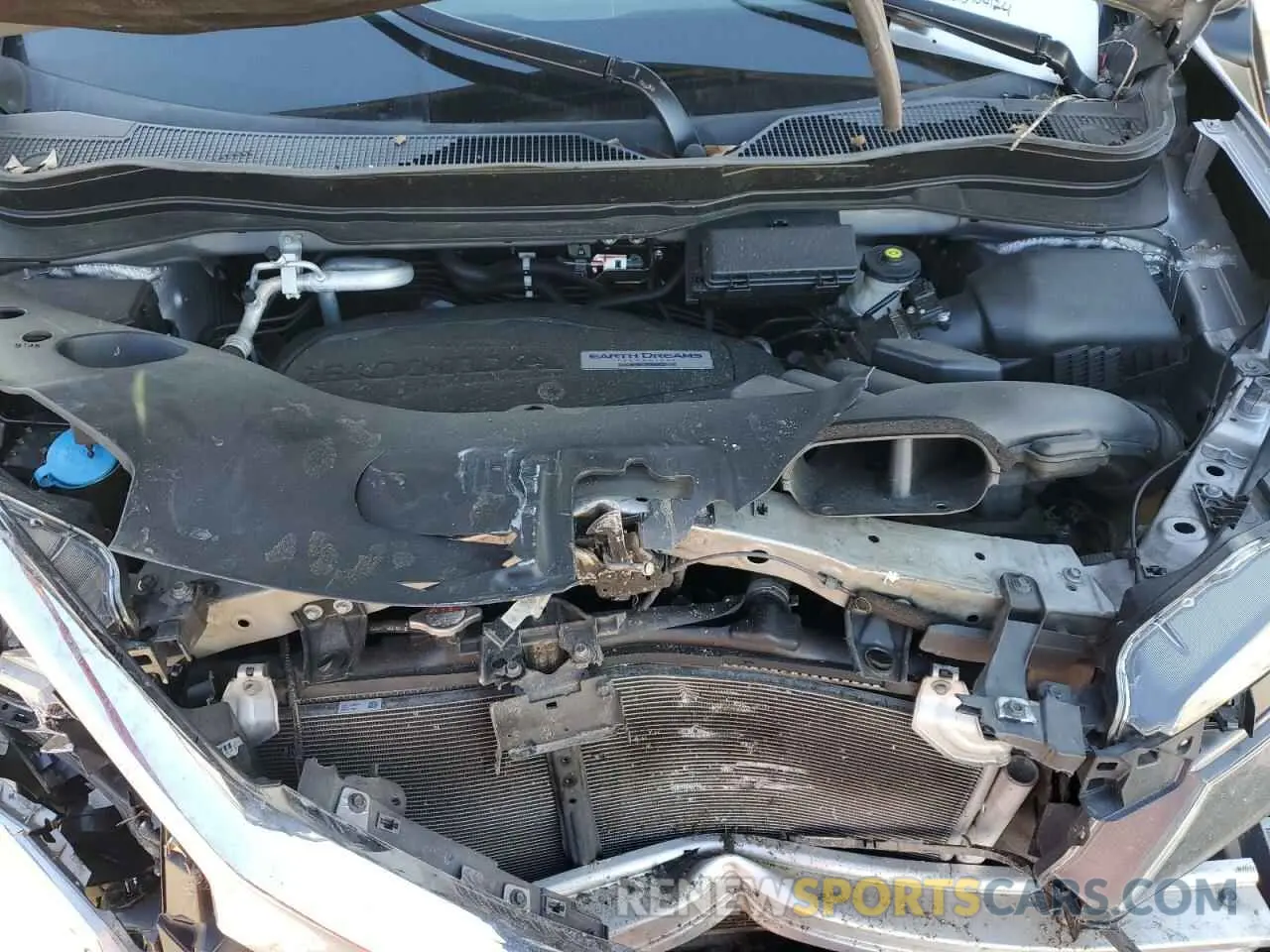 13 fotografías del automóvil dañado 5FNYF5H38LB027059 HONDA PILOT 2020