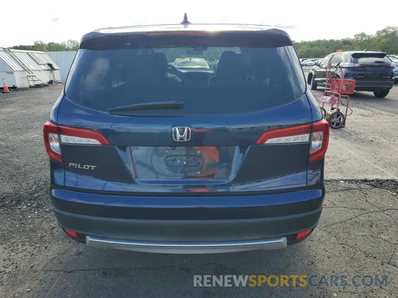 6 fotografías del automóvil dañado 5FNYF5H39LB016023 HONDA PILOT 2020