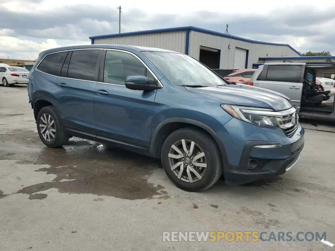 4 fotografías del automóvil dañado 5FNYF5H50LB010936 HONDA PILOT 2020