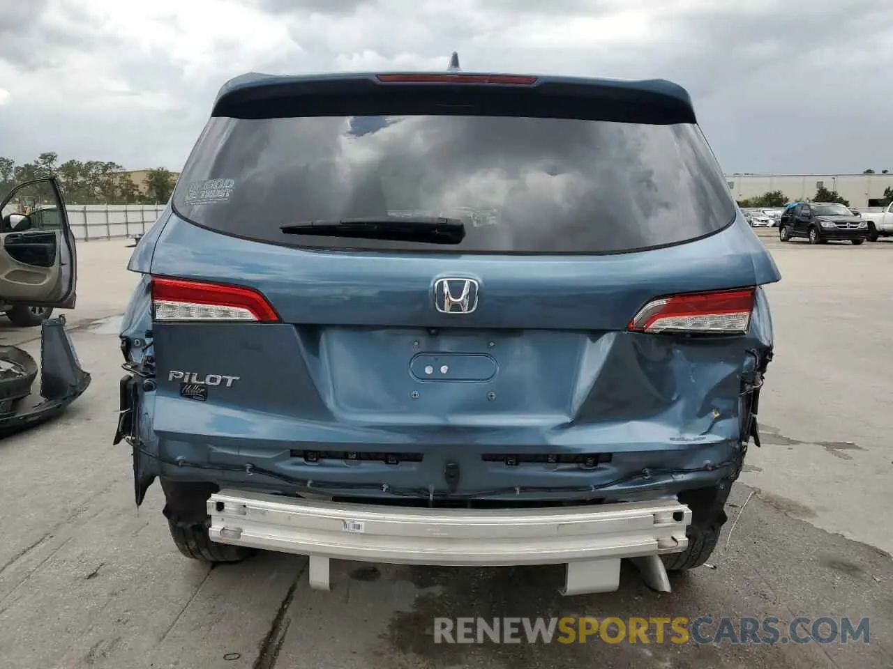 6 fotografías del automóvil dañado 5FNYF5H50LB010936 HONDA PILOT 2020
